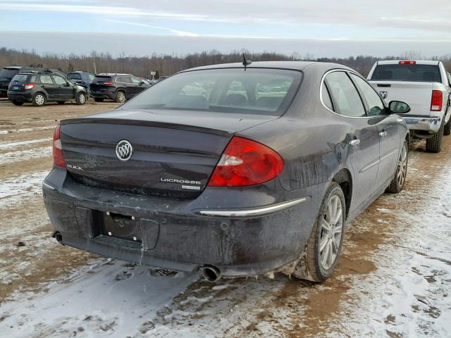 2G4WN58C981181571 - 2008 BUICK LACROSSE S BROWN photo 4