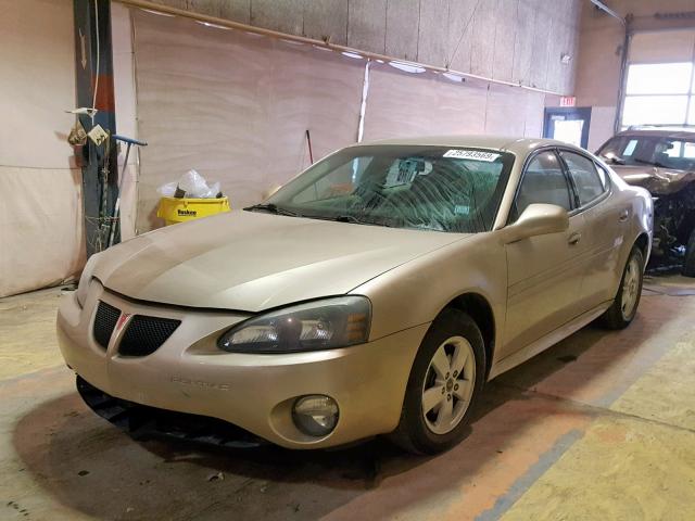 2G2WS522851281593 - 2005 PONTIAC GRAND PRIX GOLD photo 2