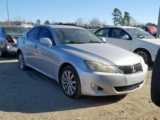 JTHCK262685018852 - 2008 LEXUS IS 250 SILVER photo 1