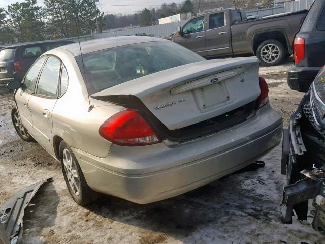 1FAHP53U95A302730 - 2005 FORD TAURUS SE TAN photo 3