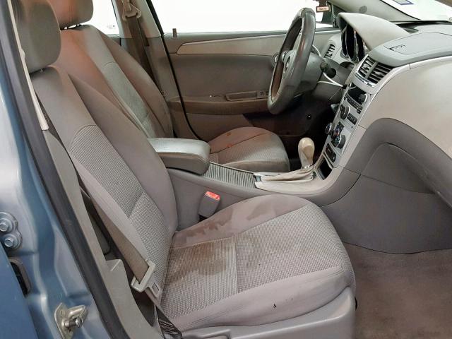 1G1ZG57B89F167801 - 2009 CHEVROLET MALIBU LS GRAY photo 5