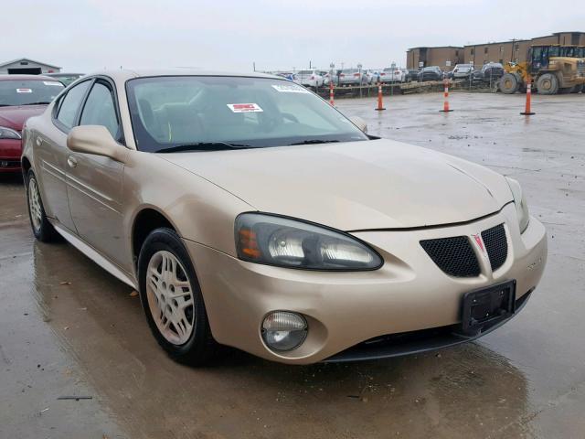 2G2WP542041316382 - 2004 PONTIAC GRAND PRIX BEIGE photo 1
