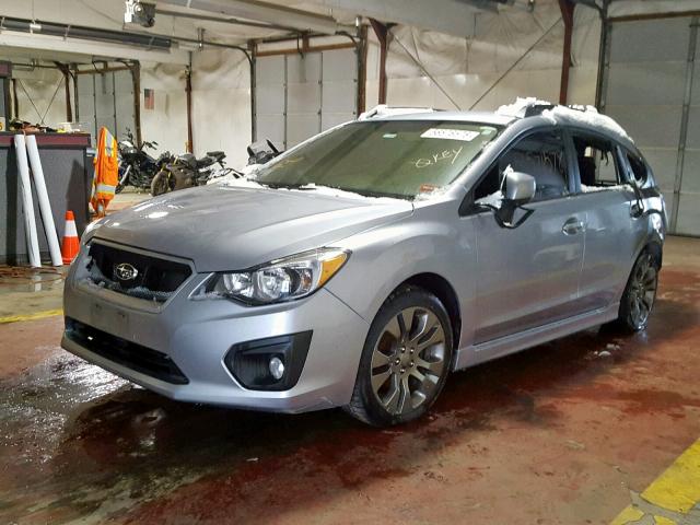 JF1GPAL69E9310320 - 2014 SUBARU IMPREZA SP SILVER photo 2