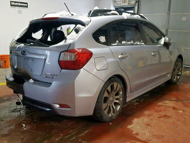 JF1GPAL69E9310320 - 2014 SUBARU IMPREZA SP SILVER photo 4