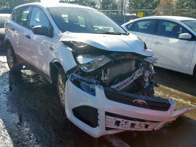 1FMCU0F70GUC79485 - 2016 FORD ESCAPE S WHITE photo 1