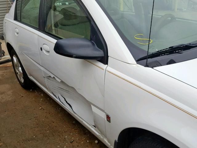 1G8AJ55F06Z101923 - 2006 SATURN ION LEVEL WHITE photo 9