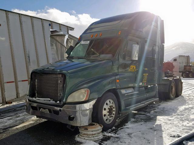 1FUJGLDR49LAM8344 - 2009 FREIGHTLINER CASCADIA 1 GREEN photo 2