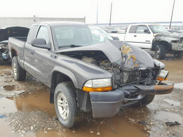 1D7HG32N23S204810 - 2003 DODGE DAKOTA SPO GRAY photo 1