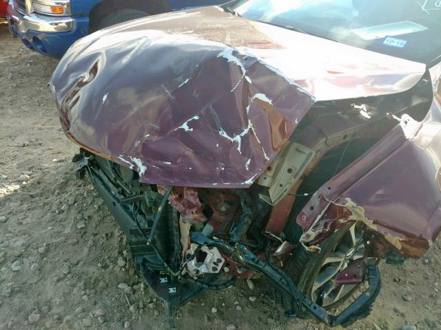 19UUB2F52GA000078 - 2016 ACURA TLX TECH BURGUNDY photo 9