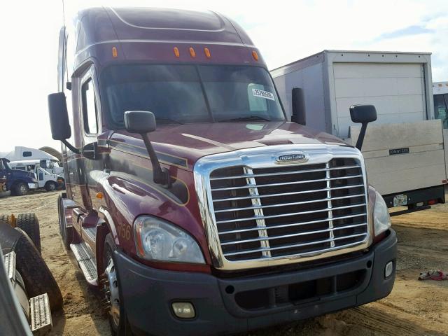 1FUJGLDR9CSBH9634 - 2012 FREIGHTLINER CASCADIA 1 RED photo 1