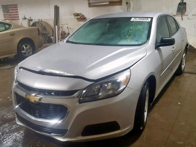 1G11B5SL4EF217891 - 2014 CHEVROLET MALIBU LS SILVER photo 2