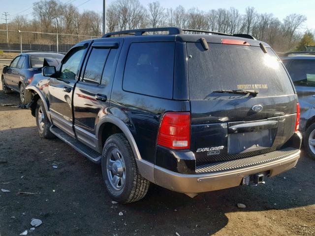 1FMDU74E72UA04591 - 2002 FORD EXPLORER E BLACK photo 3