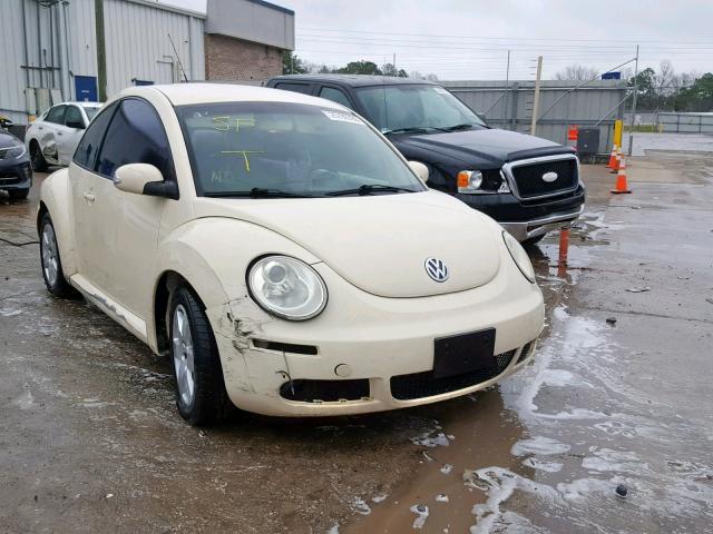 3VWPW31C07M507864 - 2007 VOLKSWAGEN NEW BEETLE Krem foto 1