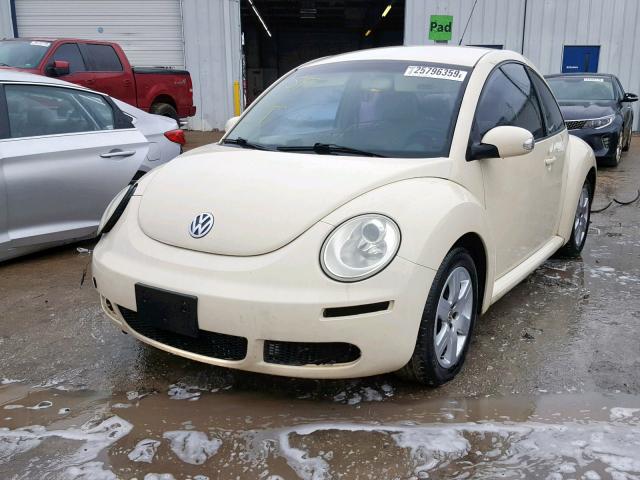 3VWPW31C07M507864 - 2007 VOLKSWAGEN NEW BEETLE Krem foto 2