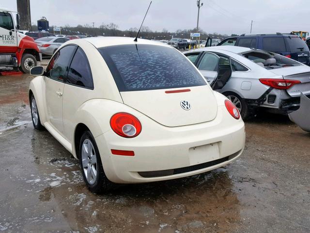 3VWPW31C07M507864 - 2007 VOLKSWAGEN NEW BEETLE Krem foto 3