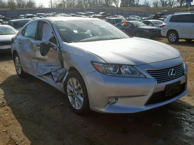 JTHBW1GG3E2073003 - 2014 LEXUS ES 300H SILVER photo 1