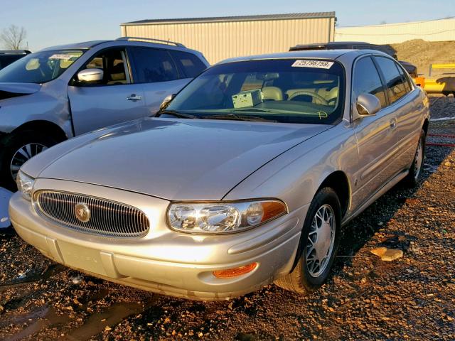 1G4HR54KXYU153387 - 2000 BUICK LESABRE LI SILVER photo 2