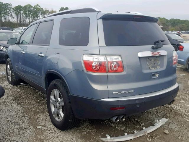 1GKER13798J195651 - 2008 GMC ACADIA SLE BLUE photo 3