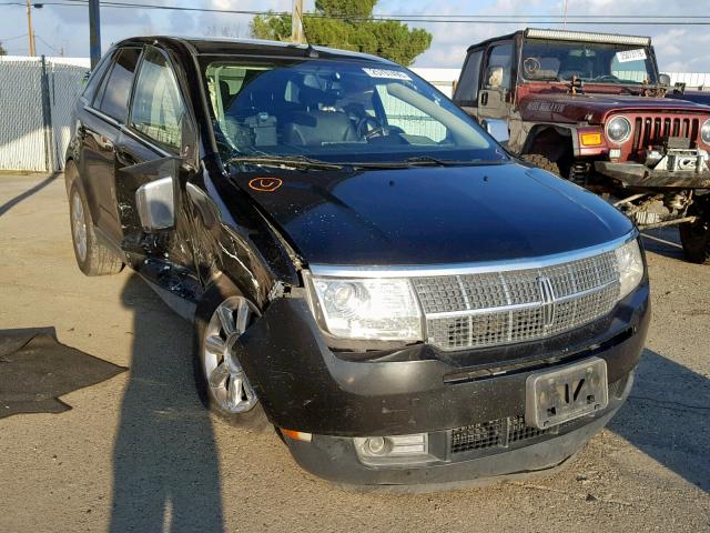 2LMDU68C87BJ02548 - 2007 LINCOLN MKX BLACK photo 1