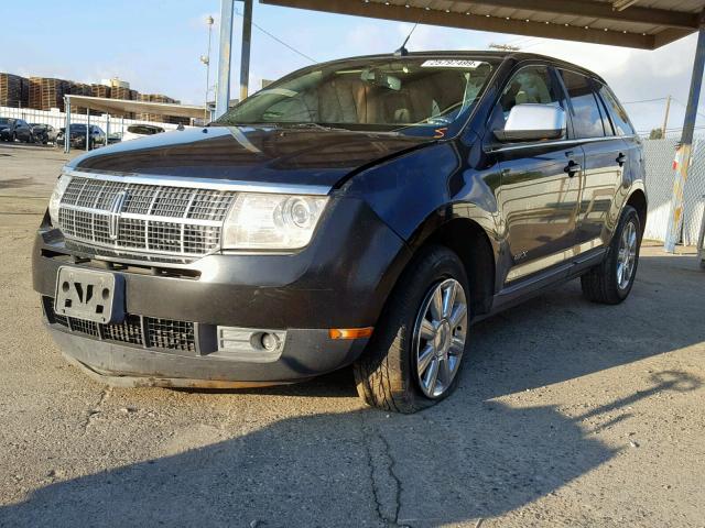 2LMDU68C87BJ02548 - 2007 LINCOLN MKX BLACK photo 2