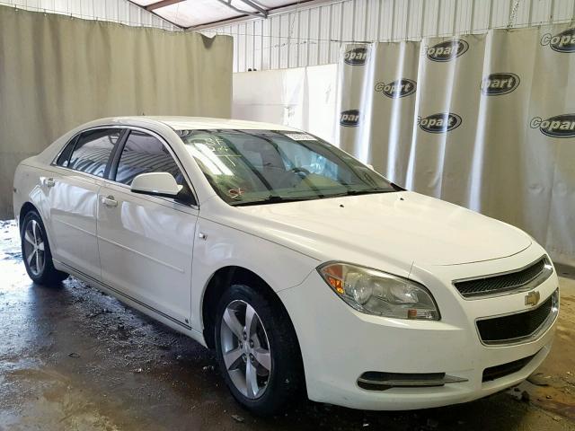 1G1ZJ57B58F281299 - 2008 CHEVROLET MALIBU 2LT WHITE photo 1