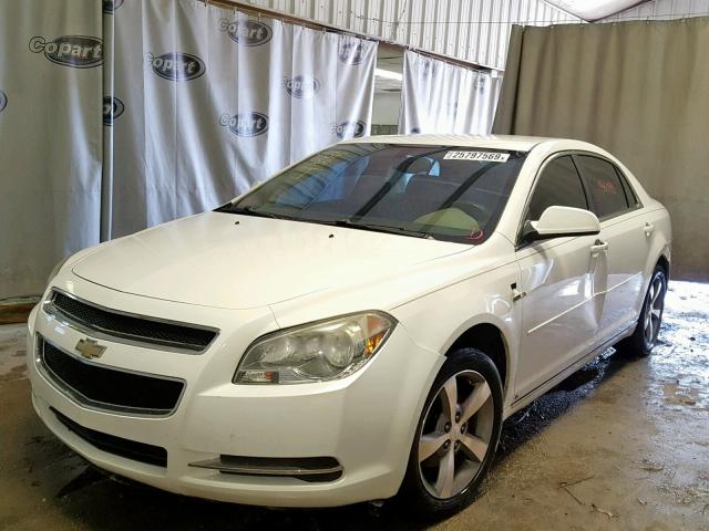 1G1ZJ57B58F281299 - 2008 CHEVROLET MALIBU 2LT WHITE photo 2