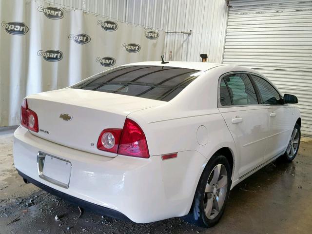 1G1ZJ57B58F281299 - 2008 CHEVROLET MALIBU 2LT WHITE photo 4