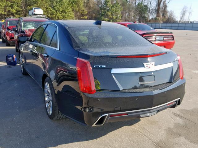 1G6AR5SS7J0138452 - 2018 CADILLAC CTS LUXURY BLACK photo 3