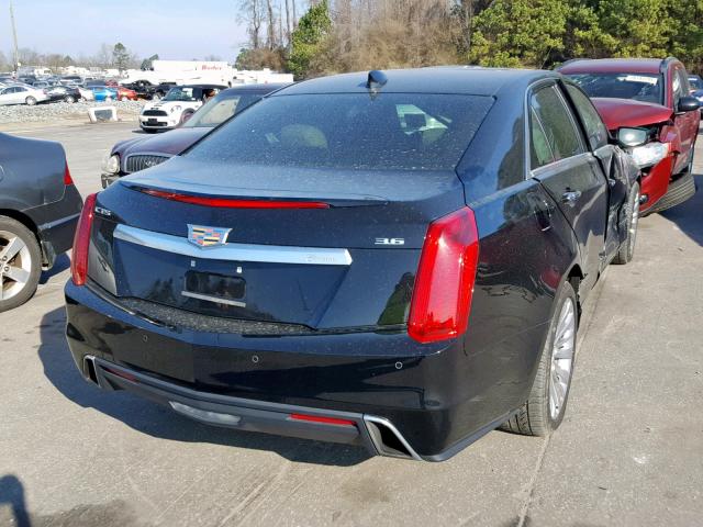 1G6AR5SS7J0138452 - 2018 CADILLAC CTS LUXURY BLACK photo 4