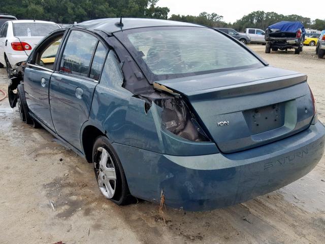 1G8AJ55FX7Z105141 - 2007 SATURN ION LEVEL GREEN photo 3