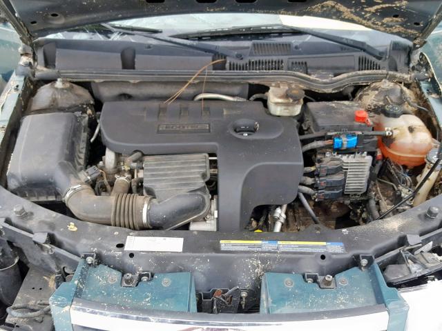 1G8AJ55FX7Z105141 - 2007 SATURN ION LEVEL GREEN photo 7
