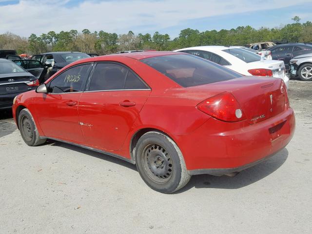 1G2ZF55B864242473 - 2006 PONTIAC G6 SE RED photo 3