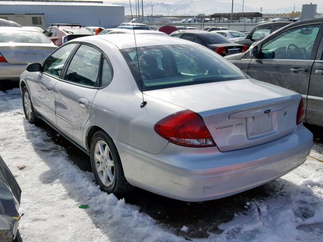 1FAFP56U76A187226 - 2006 FORD TAURUS SEL SILVER photo 3