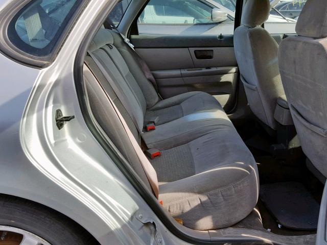 1FAFP56U76A187226 - 2006 FORD TAURUS SEL SILVER photo 6