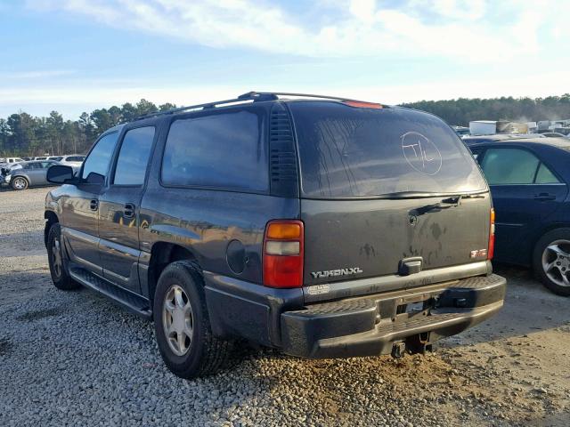 1GKFK66U93J227322 - 2003 GMC YUKON XL D BLACK photo 3