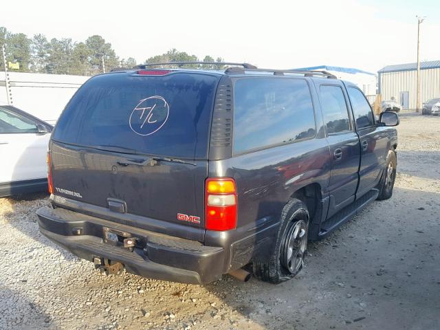 1GKFK66U93J227322 - 2003 GMC YUKON XL D BLACK photo 4