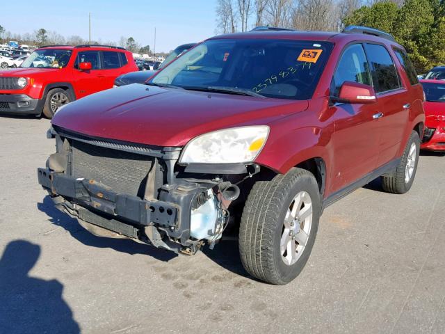 5GZER23747J172244 - 2007 SATURN OUTLOOK XR RED photo 2