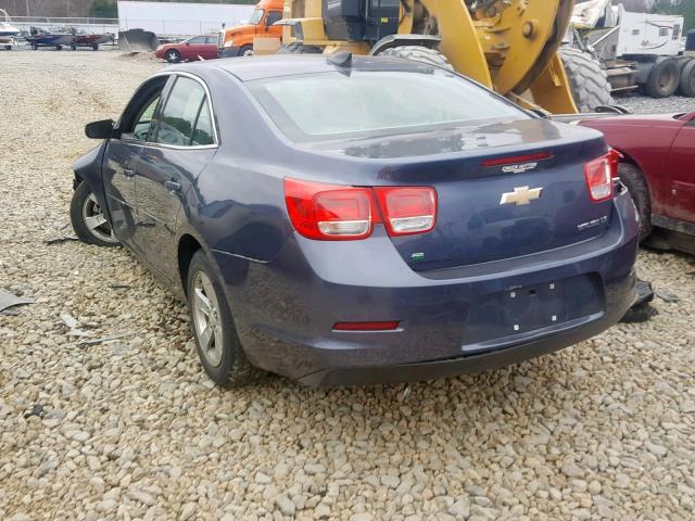 1G11B5SLXFF294461 - 2015 CHEVROLET MALIBU LS BLUE photo 3