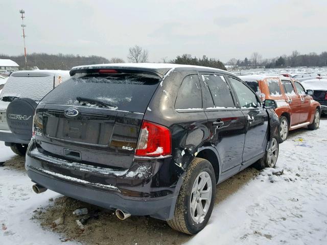 2FMDK3JC2DBC40463 - 2013 FORD EDGE SEL BROWN photo 4