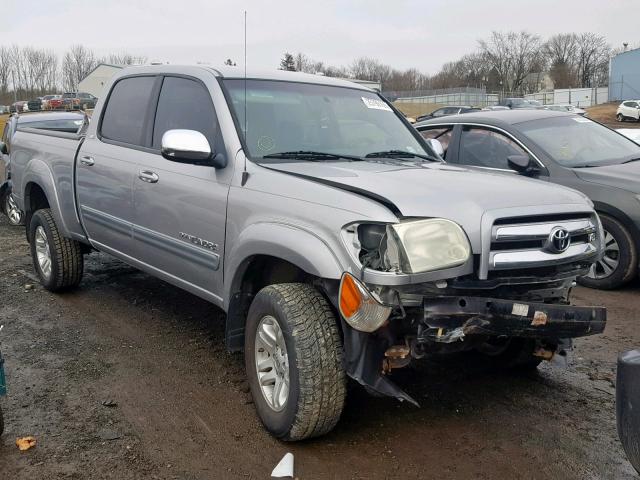 5TBDT44106S532799 - 2006 TOYOTA TUNDRA DOU GRAY photo 1