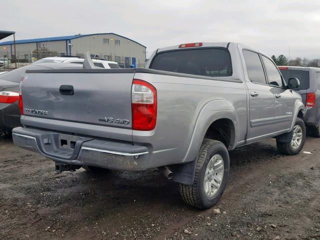 5TBDT44106S532799 - 2006 TOYOTA TUNDRA DOU GRAY photo 4