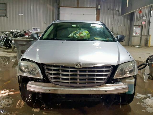 2A8GF68476R609925 - 2006 CHRYSLER PACIFICA T SILVER photo 9