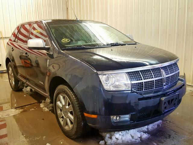 2LMDU88C58BJ02391 - 2008 LINCOLN MKX BLACK photo 1