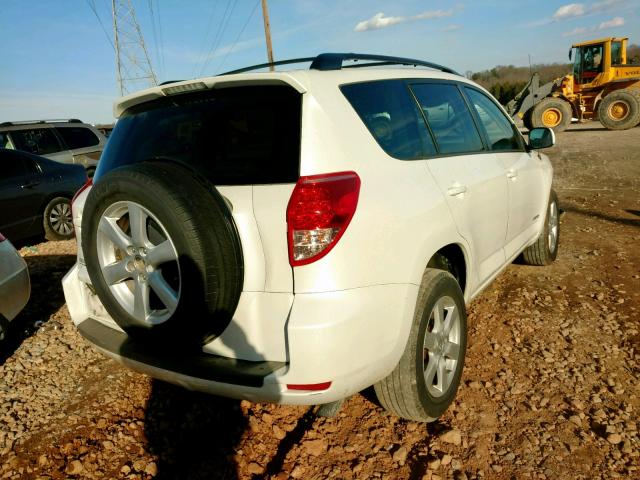 JTMZK31V485017041 - 2008 TOYOTA RAV4 LIMIT WHITE photo 4