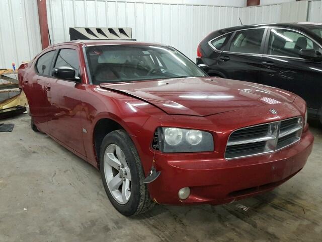 2B3KA33V19H506851 - 2009 DODGE CHARGER SX MAROON photo 1