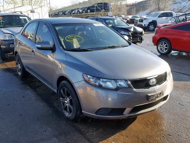 KNAFU4A28A5854743 - 2010 KIA FORTE EX GRAY photo 1