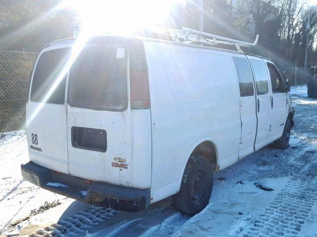 1GTHG39R111163141 - 2001 GMC SAVANA G35 WHITE photo 4