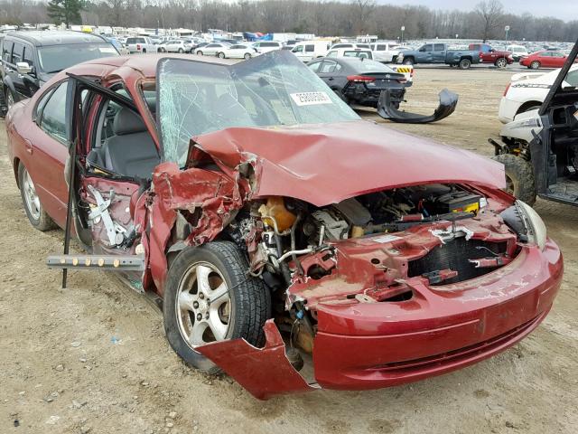 1FAFP55U02G165657 - 2002 FORD TAURUS SES MAROON photo 1