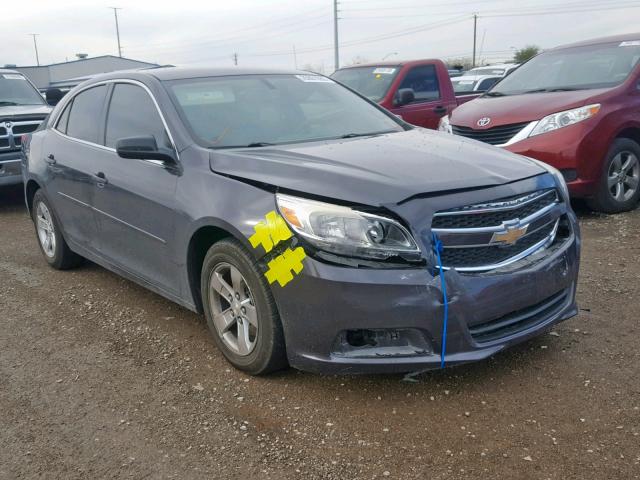 1G11B5SA0DF338320 - 2013 CHEVROLET MALIBU LS GRAY photo 1