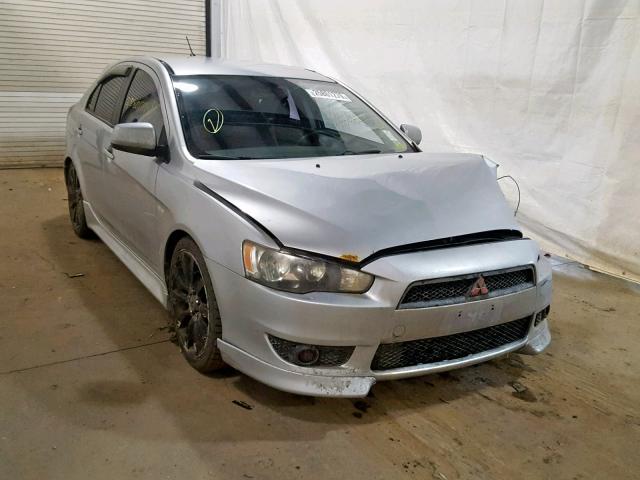 JA32X8HW0AU013559 - 2010 MITSUBISHI LANCER GTS SILVER photo 1